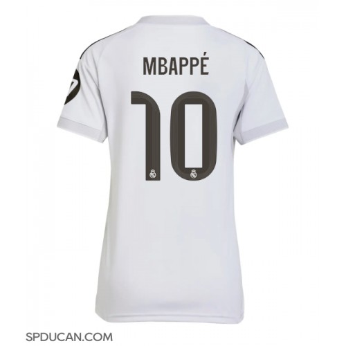 Zenski Nogometni Dres Real Madrid Kylian Mbappe #10 Domaci 2025-26 Kratak Rukav